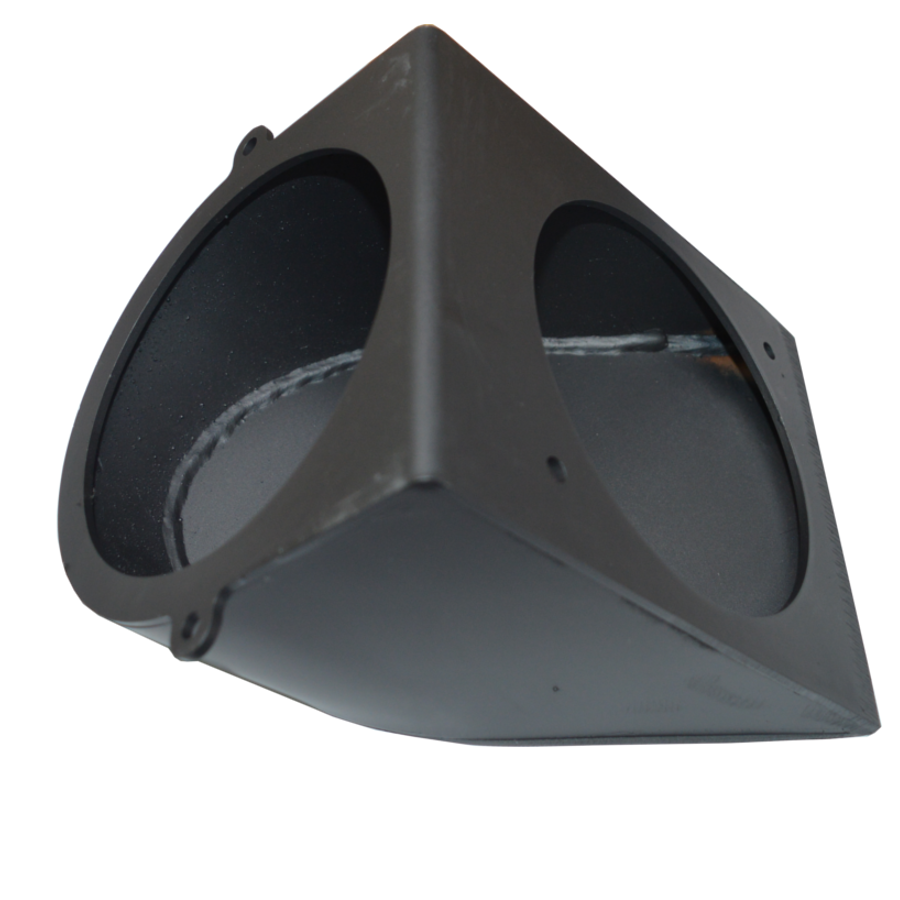 MP 125mm Rear Flue Vertical Extension - Version 1