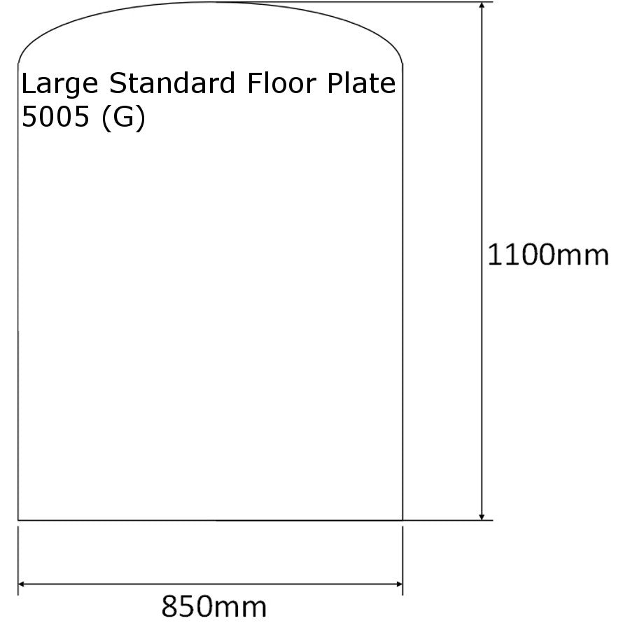 Slate Effect Floor Plate