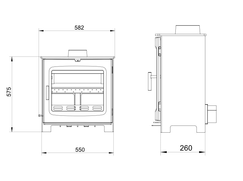 Chadwick 8 Ecodesign Freestanding Stove