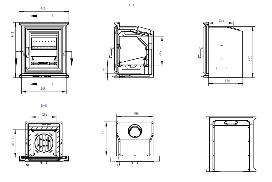 Elmwood Insert Multi-Fuel (ECO)