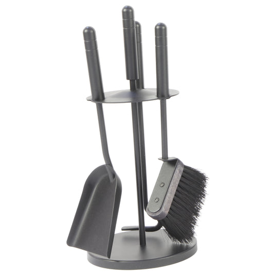 Westhay 1 - 3 piece Anthracite Fireplace Set