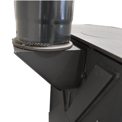MP 125mm Rear Flue Vertical Extension - Version 1