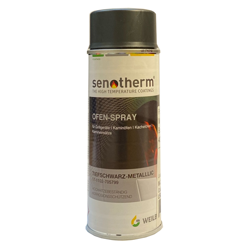 Mendip/Beltane Metallic Anthracite Black Heat Resistant Paint