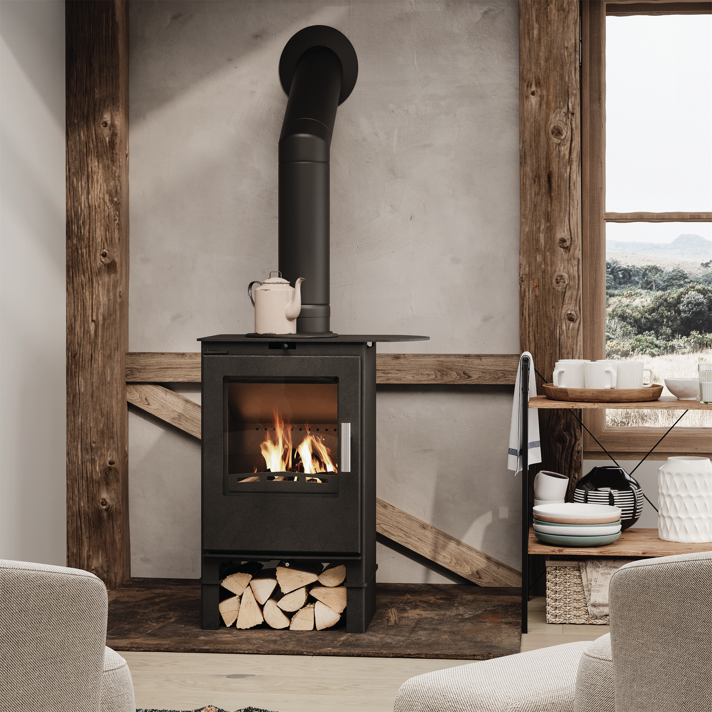 Beltane Brue Cooktop / Logstore