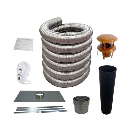 150mm 10m 316 Flex Pack