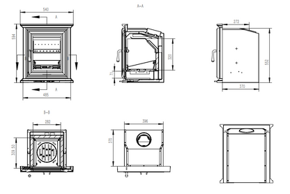 Elmwood Insert Multi-Fuel (ECO)
